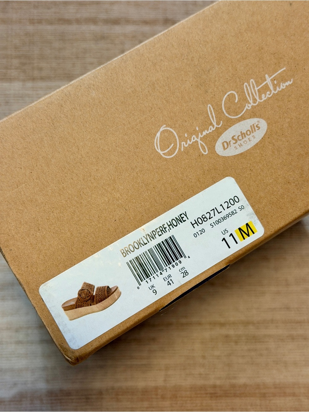 Dr. Scholl’s Original Collection Sandals Block Heel Platform |Brown |11 |Comfort - Picture 13 of 15